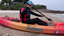 Leçon 1 : partir-revenir avec un kayak en mer