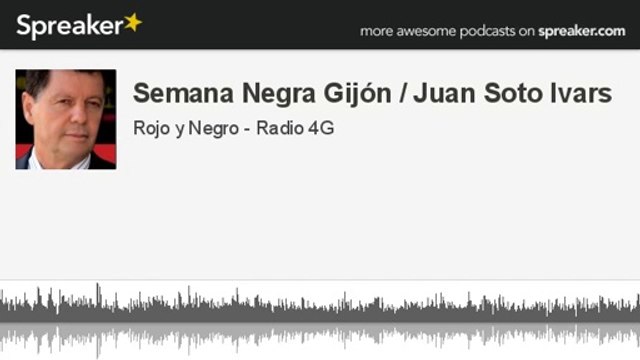 Semana Negra Gijón 2014 / Entrevista a Juan Soto Ivars