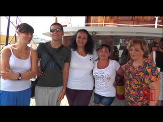 Napoli - Un veliero per gli ex pazienti del Pascale (08.07.14)