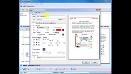 A-PDF Watermark - Add text-based stamps to PDFdocuments on a regular basis.