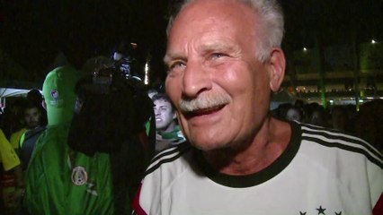 Les supporteurs allemands "tristes pour les Brésiliens"