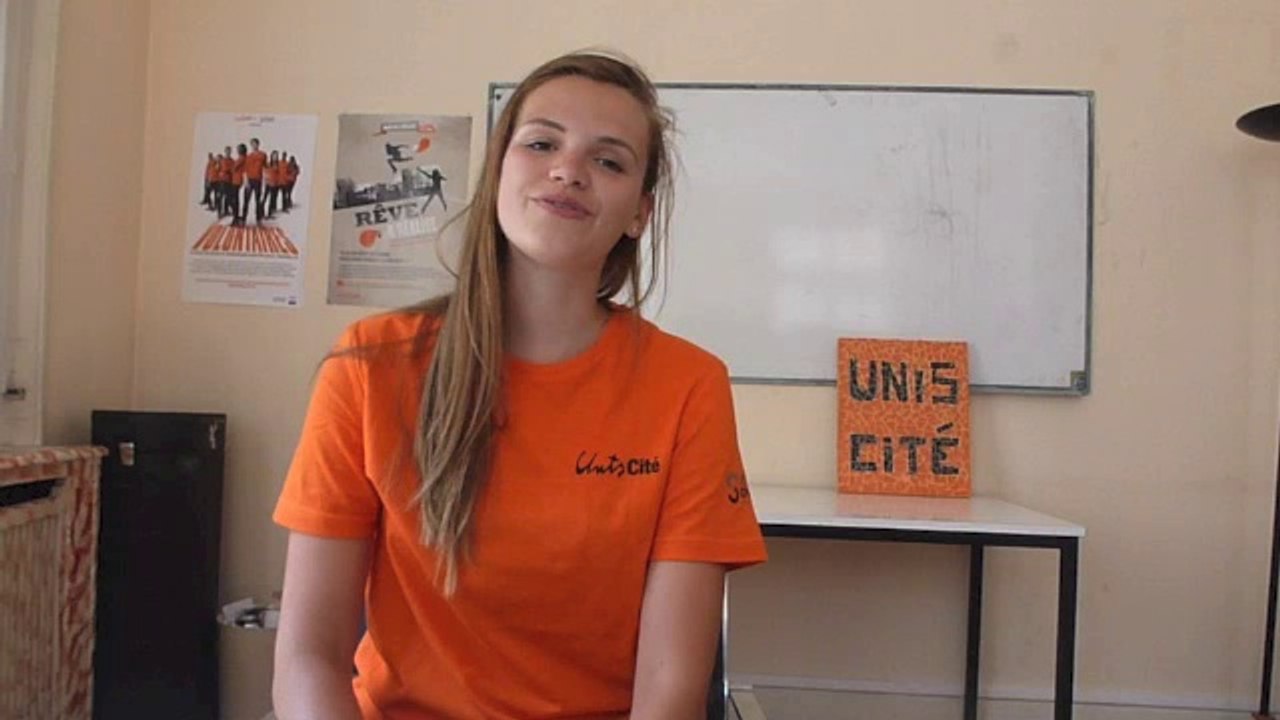 Claire fait son Service Civique à Unis-Cité en Alsace.