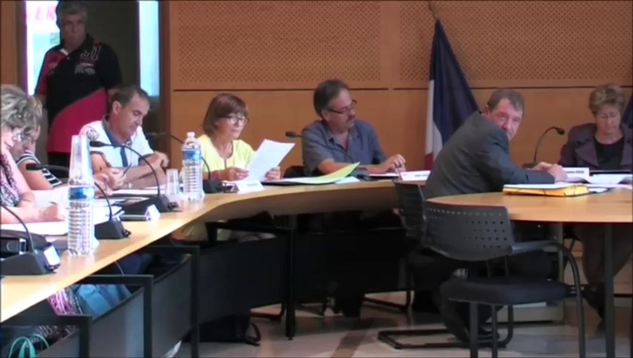 5ème conseil municipal de Portes-lès-Valence juillet 2014