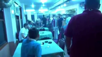 Kumarhane baskını kamerada