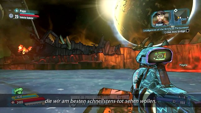 Borderlands: The Pre-Sequel - Kommentiertes Gameplay (E3 2014) | Deutsche Untertitel