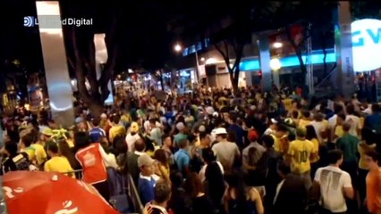 Tristeza e incidentes en Brasil tras la derrota