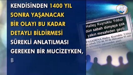 Gizlenen Mucizrler -12- Halley Kuyruklu Yıldızının Geçişi