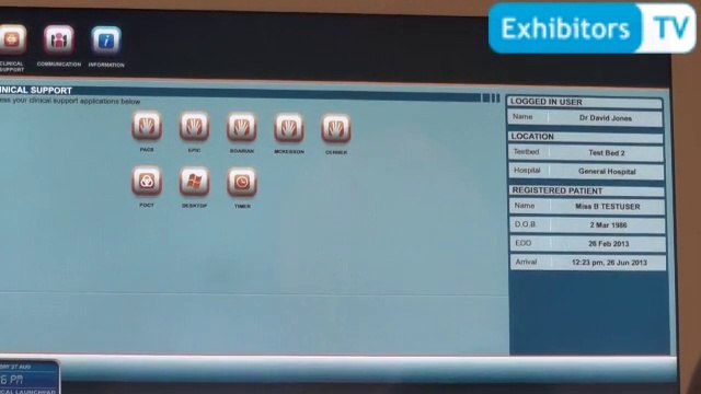 Barco showcases Enterprise Visualization Solutions (Exhibitors TV @ Hospital Build ME 2014)