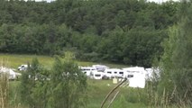 Hautes-Alpes: 130 caravanes à la plaine de Lachaup