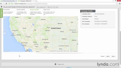 Setting up a mobile display ad campaign