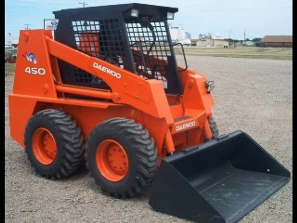 Daewoo Doosan 430, 430 Plus, 440 Plus, 450, 450 Plus, 460, 460 Plus, 470 Plus Skid Steer Loader Operation