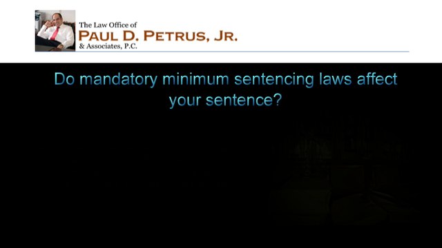 Mandatory Minimum Sentencing Laws