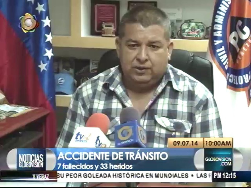 7 muertos en colisión de 2 buses en la vía Píritu-Clarines
