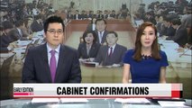 Three Cabinet minister-designates pass confirmation hearings