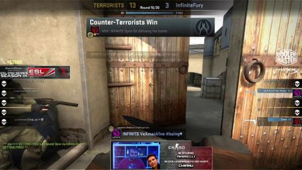 ESL Pro Series IX - PreCup #2: xPARADISE vs Infinite Fury (1° Parte)