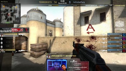 ESL Pro Series IX - PreCup #2: xPARADISE vs Infinite Fury (2° Parte)