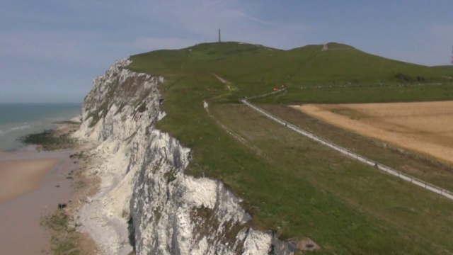 Belles balades : le cap Blanc-Nez vu du ciel
