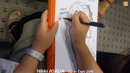 Dédicace Nikki Asada, auteur de  Bienvenue au club chez Akata