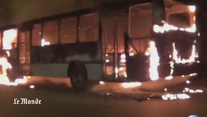 Video herunterladen: Brésil-Allemagne : 19 bus brûlés à Sao Paulo