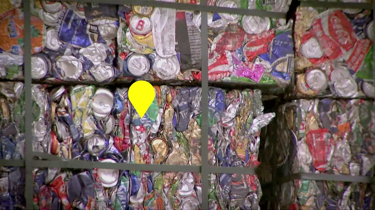 Que deviennent les emballages en aluminium que je mets dans la poubelle jaune ?