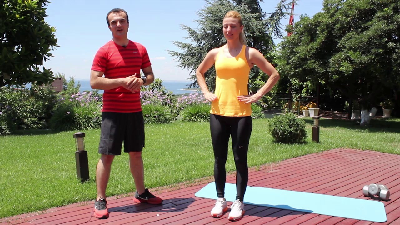 İç Bacak Kaslarını Kuvvetlendirmek için 'Side Front Lunge' - Her Yerde Spor