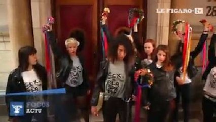 Les Femen devant la justice pour leurs actions à Notre-Dame