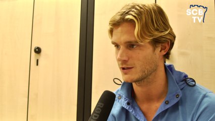 Guillaume Gillet est arrivé à Bastia