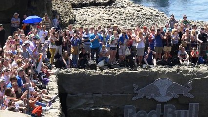 Plongeons de haut vol pour le Red Bull cliff diving
