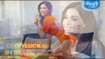 Miss Sneijder, sexy in bocca al lupo all'Olanda!