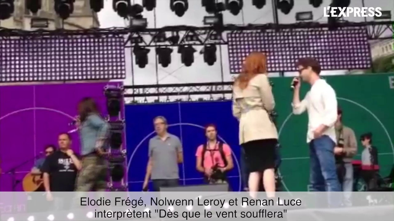Francofolies: les répétitions d'Elodie Frégé, Nolwenn Leroy et Renan Luce