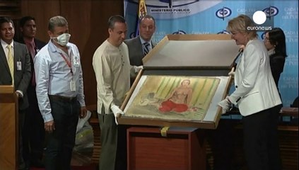 Çalınan tablo yıllar sonra tekrar müzede