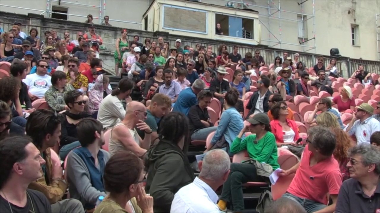Festival d'Avignon : les intermittents du "In" et du "Off" réunis