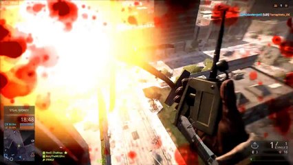 Battlefield Online WTF Funny Moments - James Bond, Badass Cops, Hot Dog Death, Slingshot! (Funtage)