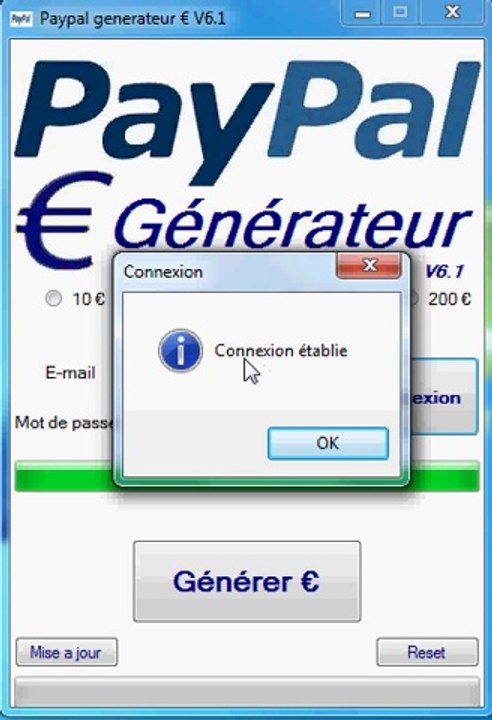 generateur d argent paypal