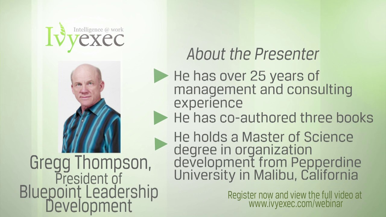 Lifting Your Leadership Game – 2014