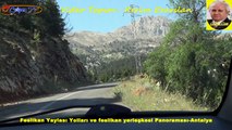 Feslikan Yaylası Yolları ve Feslikan Yerleşkesi Panoraması-Antalya