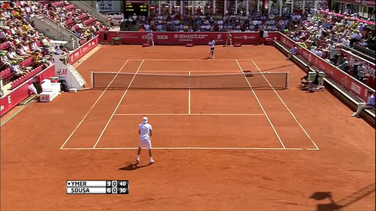 ATP Bastad - El globo fetén de Joao Sousa