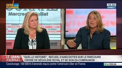 Françoise Degois, ex-conseillère de Ségolène Royal et auteur de "Quelle histoire !", dans Le Grand Journal - 09/07 4/4