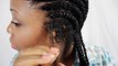How To Remove & Take Down Your Own French Cornrow Braids Tutorial Part 7 of 7