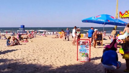 Letnie popołudnie na plaży w Jelitkowie / StaraOliwa.pl