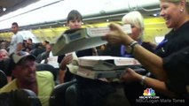 Pilot On Delayed Flight Buys Pizza For Passengers