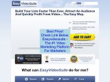 Discount on Easyvideosuite - The #1 Video Marketing Platform For Marketers