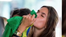 Brasilianische Supermodels feiern die Weltmeisterschaft