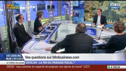 Vatican: est-ce la fin du paradis fiscal ?, dans Les Décodeurs de l'éco - 09/07 5/5