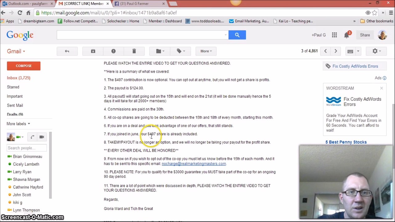 Real Marketing Masters Update July 9th 2014