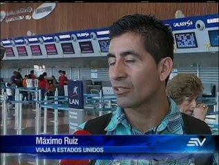 Viajeros ecuatorianos de acuerdo con nuevos controles para ir a EE.UU.