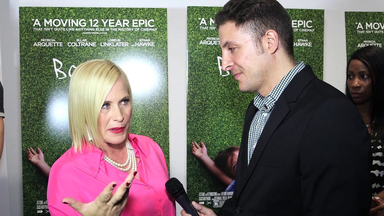 Patricia Arquette at the Premiere of "Boyhood"