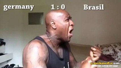Brezilya Maçında Alman Taraftarlar