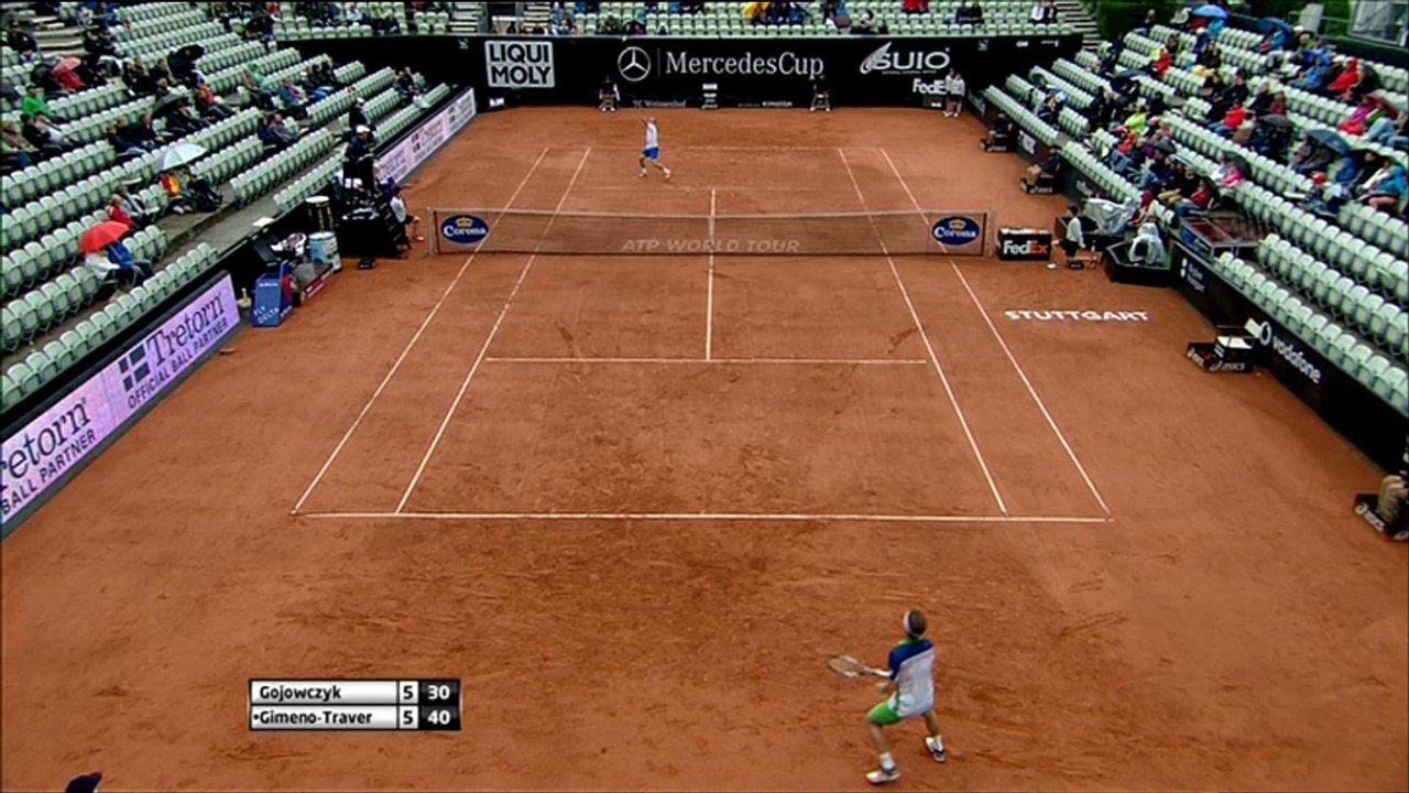 ATP Stuttgart - El punto de nunca acabar entre Gimeno-Traver