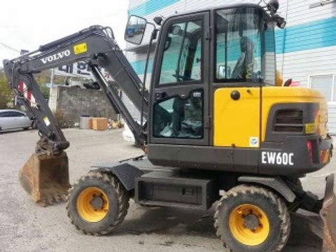 Volvo EW60C Compact Wheel Excavator Service Repair Manual INSTANT DOWNLOAD